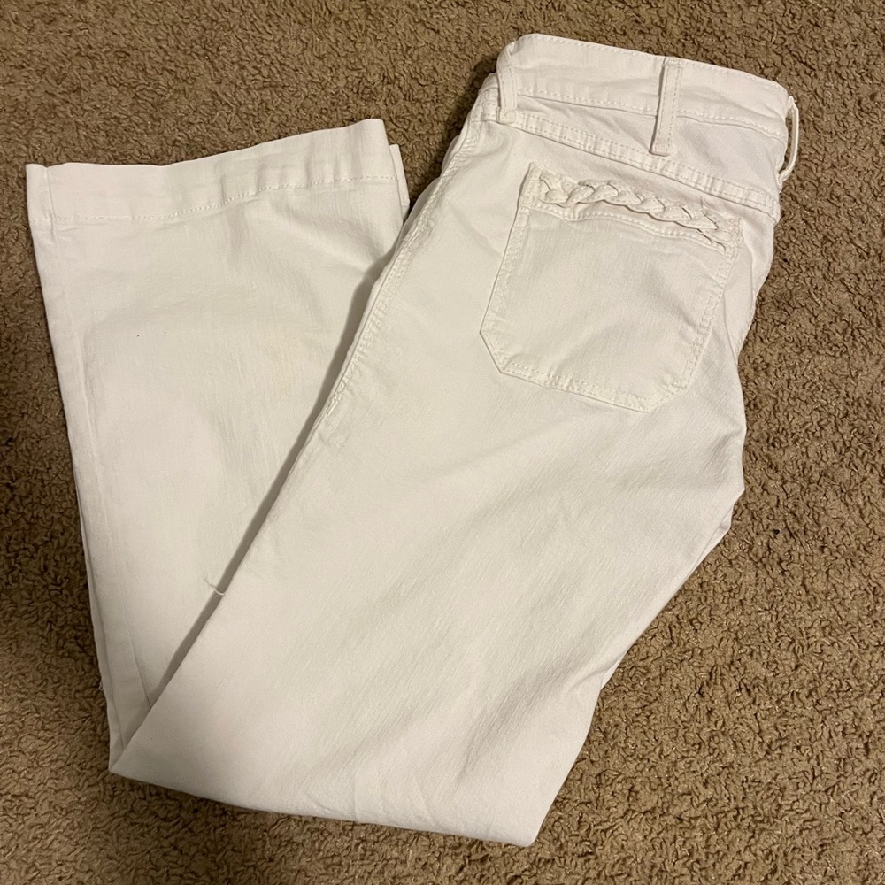 Women’s white Ariat trouser jeans